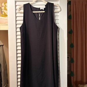 GILLI Black Sleeveless Shift Dress • Size M • Perfect LBD • Never Worn
